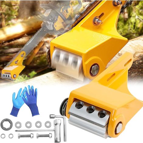 éplucheur Bois, Outil D'écorçage Pour Bûches Avec 4 Lames Allongées Les Constructeurs Bois Accessoire Tronçonneuse Du Accessoires - (1/5)