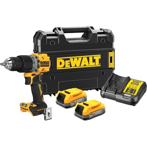 Taladro eléctrico sin escobillas DEWALT XR 18V 1.7Ah - DCD805E2T-QW