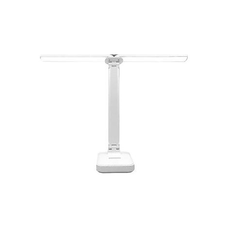 Wiederaufladbare Schreibtischlampe mit augenschonender Beleuchtung, multifunktionale LED-Lampe, die für sanftes Licht für Ihre Augen und Ihre Arbeitsumgebung sorgt