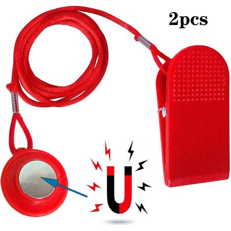 Chiave di sicurezza per tapis roulant, kit fitness universale con magnete di sicurezza per tapis roulant