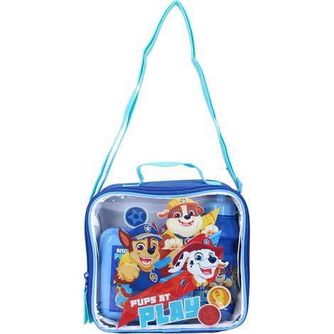 SET BANDOLERA BOTELLA + SANDWICHERA PAW PATROL