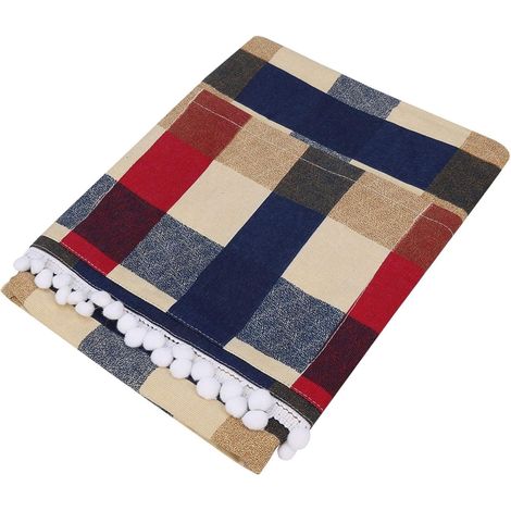 Multipurpose Cotton Linen Dust Cover Protector for Washing Machine Refrigerator (55  130cm 51x21inch) (1/5)
