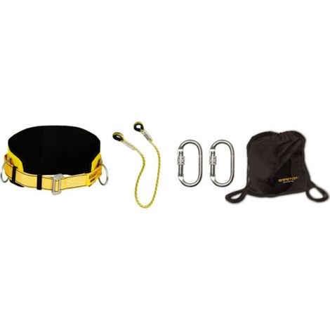 Kit posicionamiento con cinturón 80048P, 80103 (1 m) y 80124 SAFETOP
