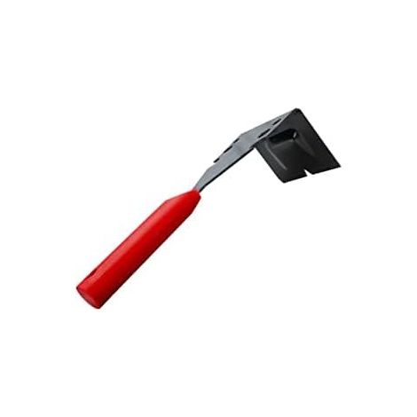 Tile Removal Tool, Levier Multifonctionnel Pour la Démolition de Planchers en Bois, Plinthes, Panneaux de Porte, Tuiles (Rouge)