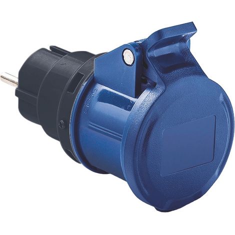 Rosi ADATTATORE INDUSTRIALE 1868 spina schuko 2P+T 16A presa 2P+T 16A 230V - IP20