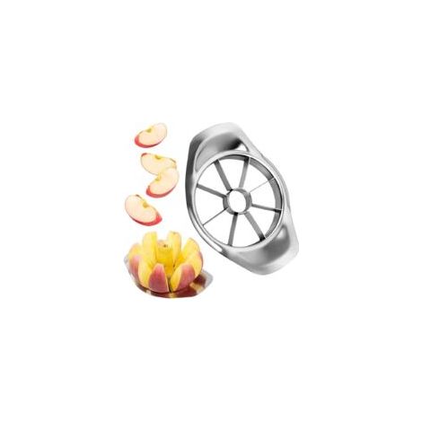 Coupes pomme - 1 pièce, Acier inoxydable trancheuse vide-pomme poignée - Pour pommes/poires (1/5)