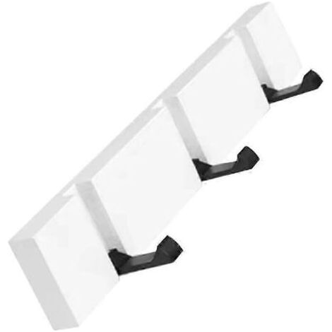 Unsichtbarer Aluminium-Badezimmerhaken, zur Wandmontage, Schlüsselhalter, Garderobenständer, Handtuchhalter. (1/5)