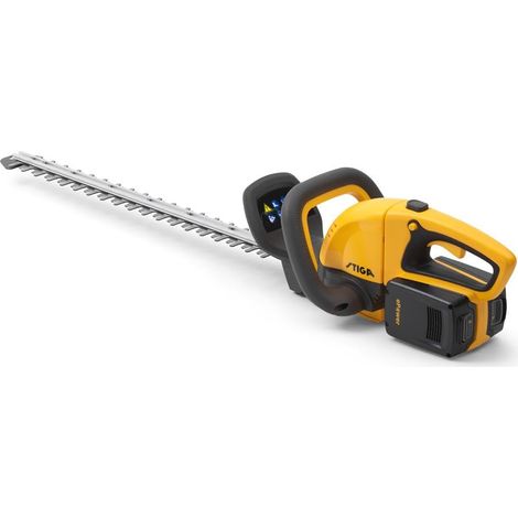 Kit Taille-haie sans Fil : Lame de 54 cm, 2 Batteries 20V, poignée réglable, jusqu'à 1 Heure d'autonomie, Coupe précise et silencieuse, Chargement Inclus (1/5)