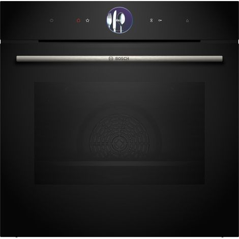 Bosch HSG7361B1 Serie 8 Einbau-Dampfbackofen 60 x 60 cm Schwarz