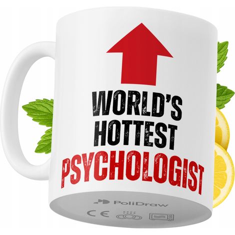 Lustige Tasse für Psychologen – Kaffee- oder Teetasse mit witzigem Textdesign – ideal für Geburtstage, Namenstage, Feiertage und besondere Anlässe. Hochwertige Tasse für Zuhause, Büro und Arbeit. Farb