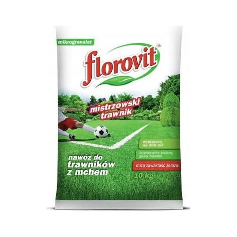 Fertilizante para césped Florovit con hierro Master Lawn 10 kg (1/5)