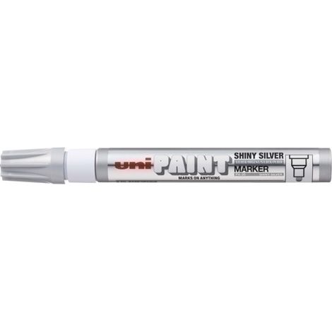 MARCADOR UNI-BALL UNI PAINT PX-20 PLATA