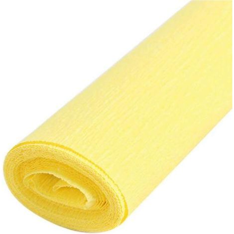 Cf.10 Carta Crespa 40Gr. Giallo 02 X1