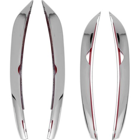 Strisce decorative adesive per griglia fendinebbia anteriore per - Classe C CLA C118 CLA200 260 (1/2)
