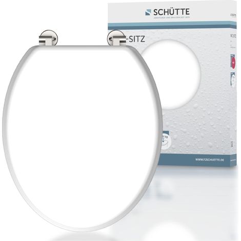 Schütte Sedile WC White con Anima in Legno, Bianco, 84000 (1/5)