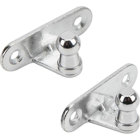 2 supports de vérin à gaz, rotule de 10 mm, métal, universels, compatibles avec moteur, coffre et Walkbee (1/3)