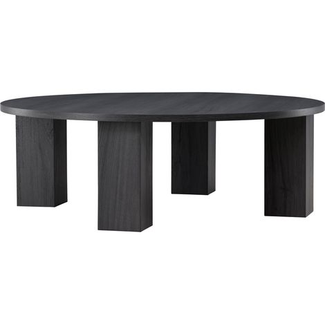 Table Basse Design "Juno" 120cm Noir (1/5)