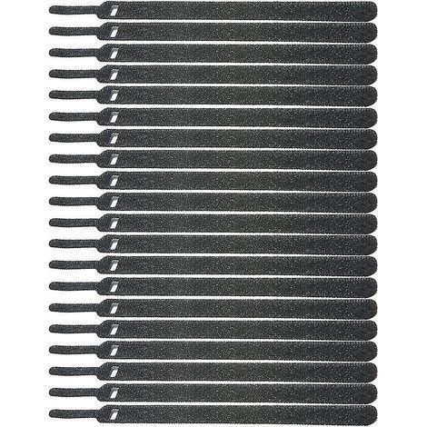 Packung mit 20 Nylon-Kabelbindern für Kopfhörerladekabel, Kabelorganisator (1/4)