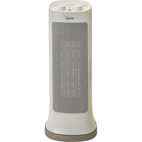 Chauffe-Colonne Electrique HP110, Radiateur Soufflant électrique 1500W Faible Consommation avec Thermostat Réglable et 2 Puissances de Chauffage, Corps en Plastique avec Poignée Intégrée (1/5)