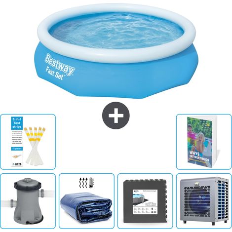 Bestway Piscina Bestway Fast Set Redonda - 305x76 cm - 7-piezas S190 (1/5)