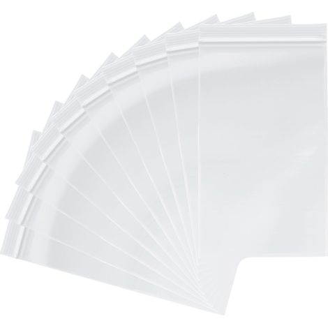 Sac plastique long, sac à fermeture rectangulaire, sac fin auto-scellant, sac plastique droit et long, sac étanche (1/5)