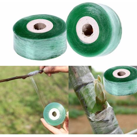 Kit outils du jardinier 5 cm x 100 m extensibles biodégradables auto-adhésifs pour plantes fruitières ruban de réparation sécateurs greffe branche jardinage ceinture de liaison (1/5)