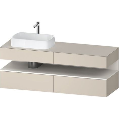 Duravit Collection One Konsolenwaschtischunterbau, 2 Auszüge, 2 (1/2)