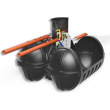 Roth Kleinkläranlage MicroStar TB Komplettanlage bis 4 Einwohner