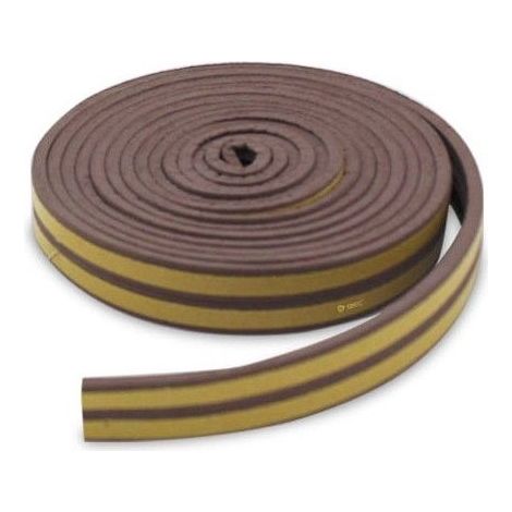 Bande adhésive en caoutchouc 9mm 6M Brown GSC 003803809