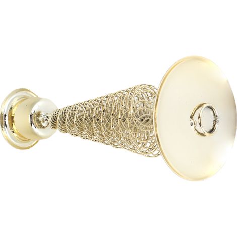 Porte-bougies métallique en forme de sapin de Noël, chandelier doré pour décoration de table, mariage, anniversaire, fête. (1/5)