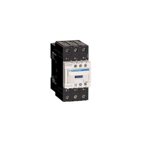 Contactor de potencia TeSys D 65A 30kW 3P 1NO 1NC bobina 230VAC terminales caja EVK