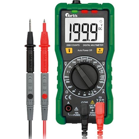 FORTIS Digital-Multimeter 0,1 mV-600V (1/4)