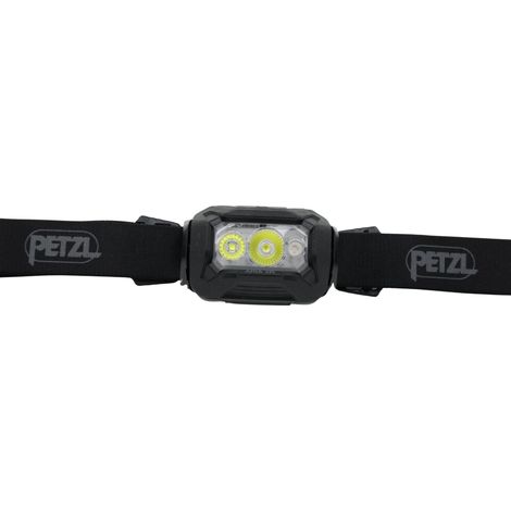 Petzl Aria 2R RGB Linterna frontal, Negro (600 lm) [Nueva Generación]