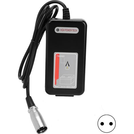 Akkuladegerät für Rollstuhl, Elektromobil 24V 2A, Ersatzteil, 110-240V EU-Stecker.