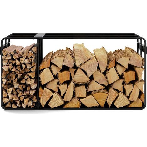 Porte bûches FLOX acier robuste design pratique CookKing 333255