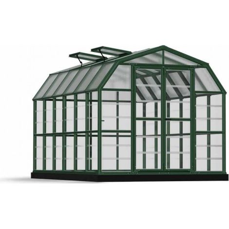 Greenhouse Grand Gardener Clear 8X12 - Polycarbonate - L388.6 x W264.7 x H238.2