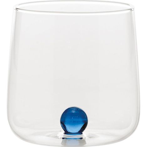 Bicchiere borosilicato Bilia Tumbler Zafferano set 6 pezzi colore Blu (1/3)