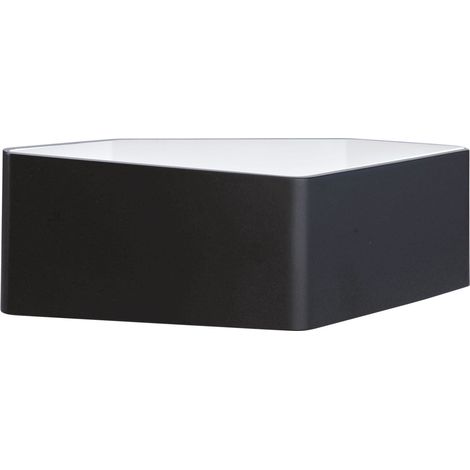TAYLOR - Applique Mur, noir/blanc, LED intég. 2x10W 3000K 1100lm, dimmable (1/2)