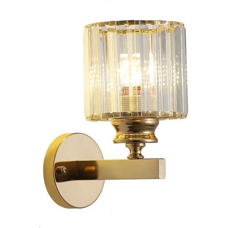 Applique Murale Moderne En Cristal D’or E27 (1/5)
