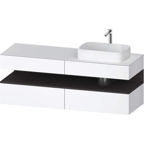 Duravit Collection One Meuble sous-vasque sur console, 2 tiroirs,
