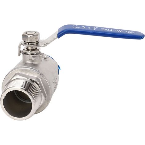 Robinet à tournant sphérique à filetage DN32 1 1/4 po, pression de service nominale 1000WOG femelle X mâle NPT