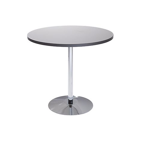 Mesa de columna  Ø 800 mm  altura 720 mm  tablero de