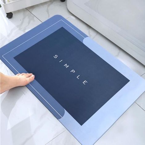 Paillasson Simple Élégant Durable Tapis De Sol Tapis De Porte Tapis Antidérapant Intérieur Extérieur 40x60cm (1/4)