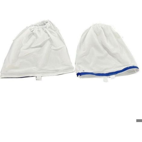 Lot de 2 sacs filtrants,maille 2 microns,polyester élastique,double couture,pour robots Aquabot S2-40 S2-50 Pura 4X 5X (1/4)