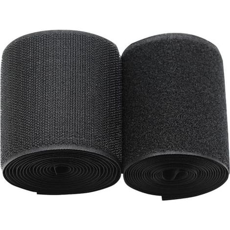 Velcro extra large (10 cm x 2 m), pour coudre des rayures sur du tissu, non inclus (1/4)