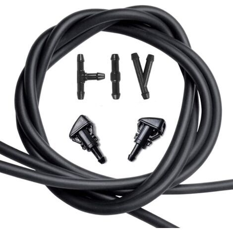 Kit de buses de lave-glace pour Chrysler, Dodge, Jeep, Ram - Jet de lave-glace et tuyau de fluide avec connecteur (1/5)