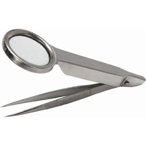 Loupe portative avec pince de précision et outils de réparation