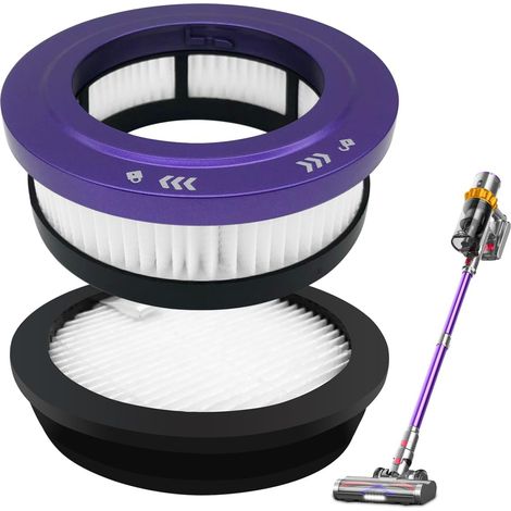 Kit di sostituzione filtri compatibile con aspirapolvere senza fili Anyson Stars 5 45000Pa/550W/70min, lavabile e riutilizzabile, 1 prefiltro, 1 postfiltro (1/5)