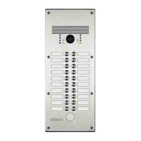 BTI308004 Externes Video-Bedienfeld, Leitung 300, bis zu 20 Anrufe, Aluminium-Finish