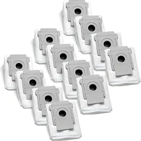 Lot de 12 Sac Aspirateur compatibles avec Roomba i7 i7+ i8 i8+ i4 i4+ i6 i6+ j7 j7+ s9 s9+ E5 E6 E7 Sacs à Poussière de Rechange (1/4)